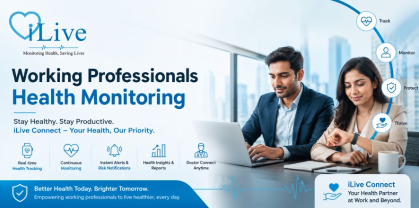 working Professionals health monitoring