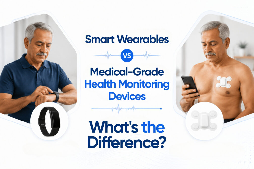 Smart Wearables vs Medical-Grade Health Monitoring Devices
