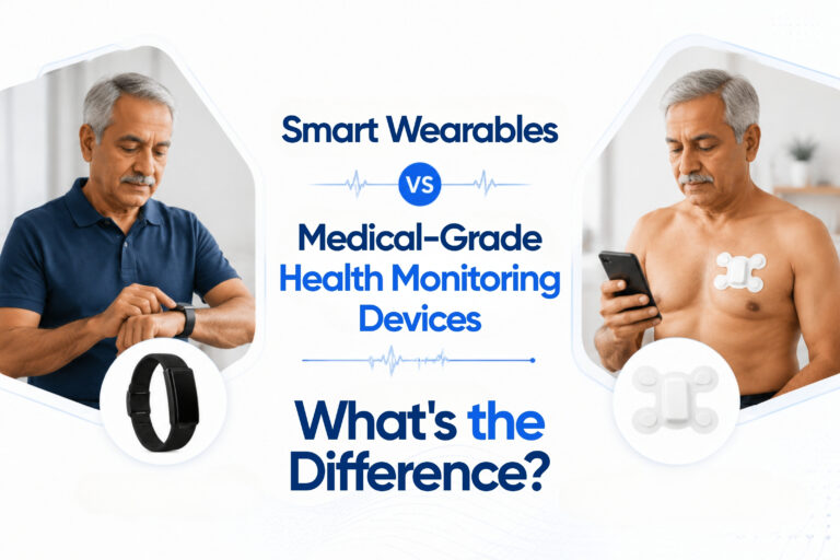 Smart Wearables vs Medical-Grade Health Monitoring Devices